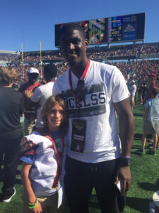 Xavier Rhodes and Ethan Fisher